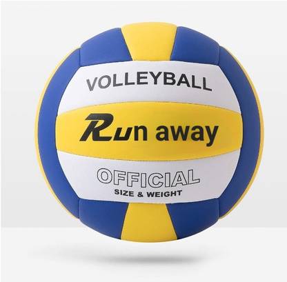 rajshree enterprises meerut Classic Volley-18 RunAway With air pin Volleyball - Size: 4