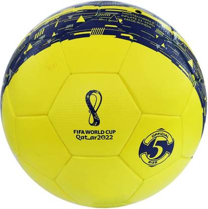 FIFA Official World Cup 2022 Licensed Match Ball Stitchless 100 % Korean PU Material Football - Size: 5