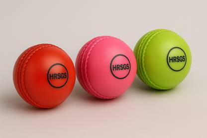 HRSGS Cricket Wind Ball (Pack of 3) - Made in India Smooth Cricket Synthetic Ball Cricket Synthetic Ball