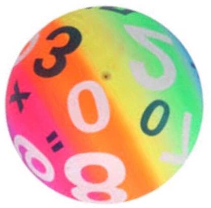 Webr XASI- Rubber Moulded Beach Ball , Multicolor Ball , 1 Ball pack nk194 Pool Ball