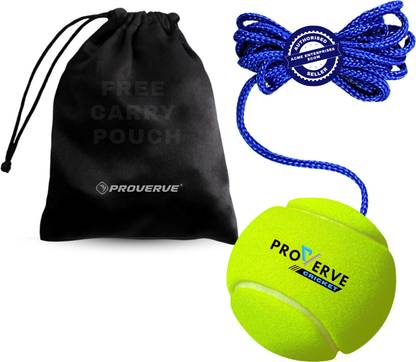 proverve Cricket Tennis Hanging Practice ball Heavy for Indoor/Outdoor Knocking Cricket Training Ball