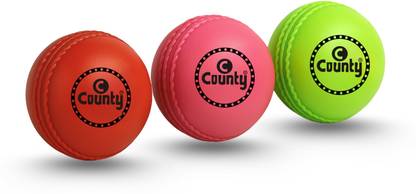 County Sports 3 pcs wind ball set Cricket Rubber Ball