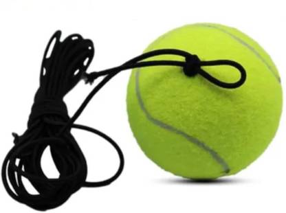 nizex Hanging Tennis Ball For Cricket Knocking Practice -C50 Cricket Tennis Ball