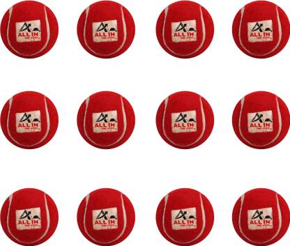 ALL IN ONE ADDA Rubber Combo Light Weight Tennis Ball for Cricket Cricket Rubber Ball