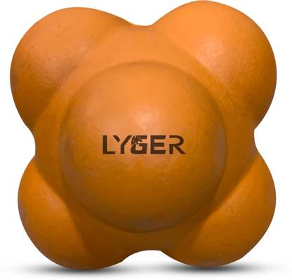 LYGER Reaction Ball For Hand Eye Coordination To Improve Agility| Reflex Training Ball Throw Ball - Size: 3