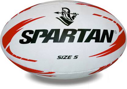 SPARTAN Spirit Match Rugby Ball - Size: 5