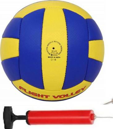 Lucca Volleyball classic02 size-4 with air pump Volleyball - Size: 4