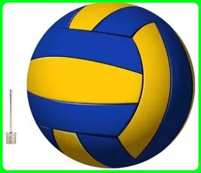 Y2M Premium quality Ball with 1 PIN R 67 Volleyball - Size: 4