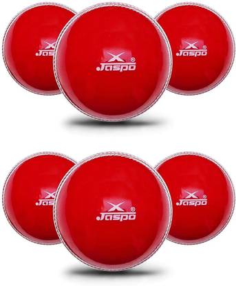 Jaspo T-20 Red Soft Pack of 6 Cricket Training Ball