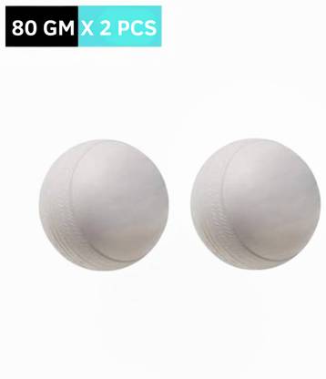 Shopeleven Heavy Plastic Cricket Training Balls, 80gm Per Ball, Balls for Cricket Cricket Training Ball