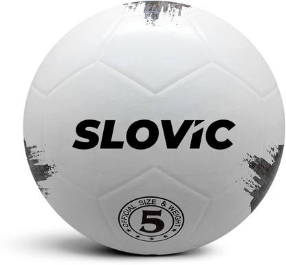SLOVIC Soccer Football Ideal for Glass Ground & Artificial Turf Football - Size: 5