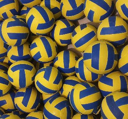 HASS classic plain volleyball ( pack of 1) Volleyball - Size: 4