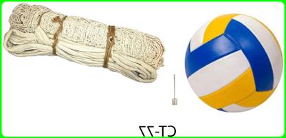 zxxxt Kit_Terrific Volleyball With Cotton Net CT-77 Volleyball Kit