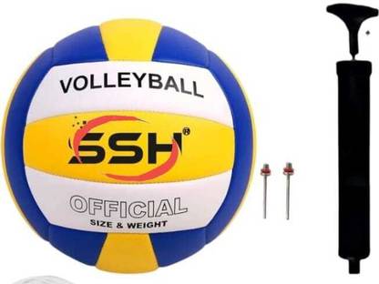 Kedarnath Traders Volleyball With Air Pump Volleyball - Size: 4