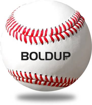 BOLDUP Hand stitched in leather Baseball Size: 9" Baseball