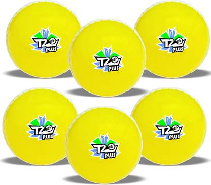 Jaspo T-20 Plus Practice Cricket /Wind Balls for Indoor & Outdoor Street Cricket Synthetic Ball