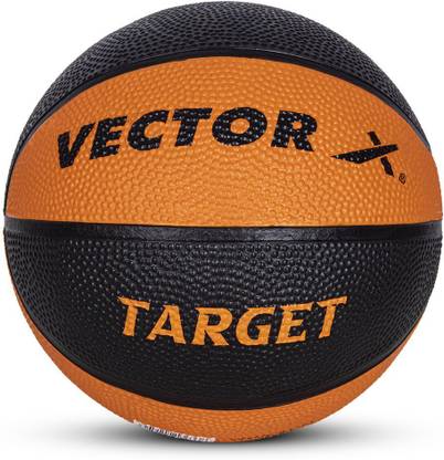 VECTOR X Target Official Match Ball | Indoor & Outdoor & Training Ideal for Kids & Adults Basketball - Size: 1