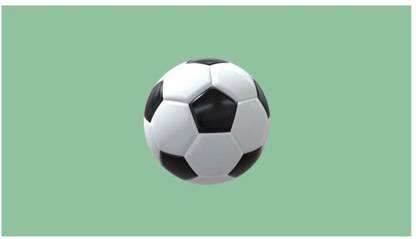 nizex NXC- Kick Football " Black And White Color " Football , QED28 Football - Size: 5