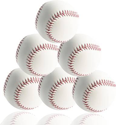 YMD 6 Ball Pack Practice Training Baseballs for Kids/Youth 9 Inch Baseballs Baseball