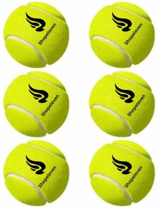 Shopeleven Rubber Cricket Tennis Ball Light Weight Tennis Practice Ball Cricket Tennis Ball