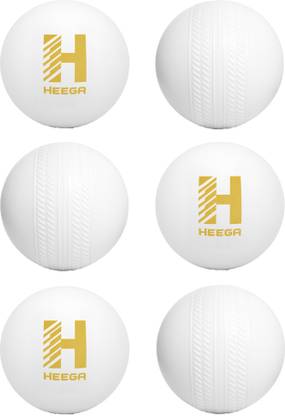Heega Plastic Non Toxic (70gm per Ball) Cricket Training Ball