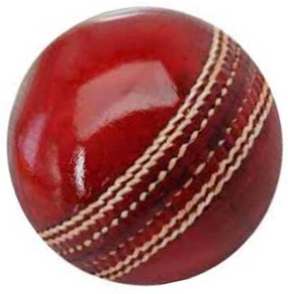 nizex NXC- Red Leather Cricket Ball / Best Quality , 1 Ball , CCV33 Cricket Leather Ball