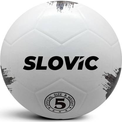SLOVIC Durable Soccer Ball for Outdoor Play For Kids & Beginners Football - Size: 5
