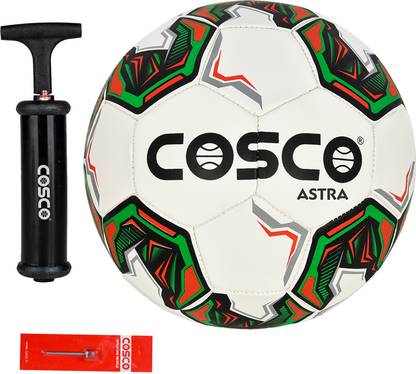 COSCO Football Kit (1 Astra Football, 1 Pump) Football - Size: 5