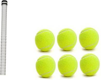 DIXON green cricket tennis ball -6 pieces Tennis Ball
