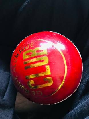 Weber Tough Leather Cricket Ball / Red / For Cricket , 1 Ball Pack , ec74 Cricket Leather Ball