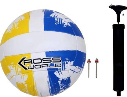 DSS NEW GENERATION KROSSWORLD WITH PUMP Volleyball - Size: 5