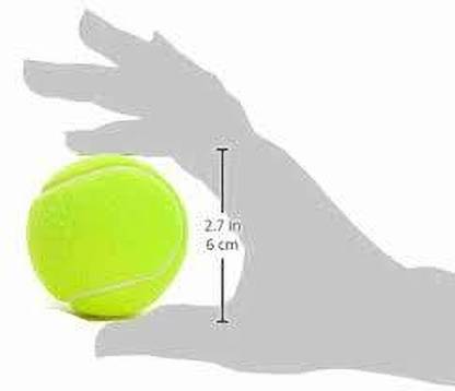 S N INTERNATIONAL Tennis Ball Green Tennis Ball