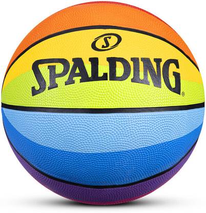 SPALDING RAINBOW Basketball - Size: 6