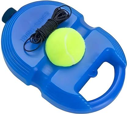 toptiertools Tennis Trainer Rebound Ball with String Solo Tennis Trainer Set Cricket Rubber Ball