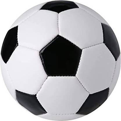 Owlix Football Black & White Football - Size: 5