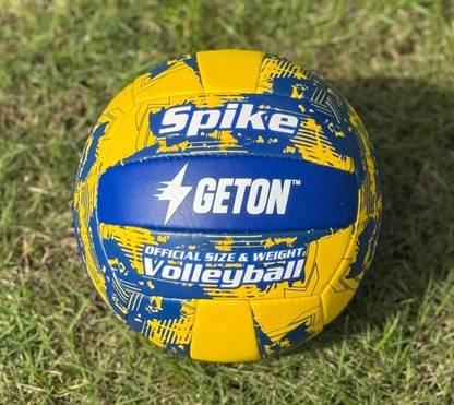 Get On Spike PVC Hand Stitched Volleyball - Size: 4