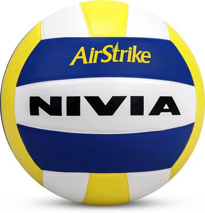 NIVIA Air Strike Volleyball Volleyball - Size: 4