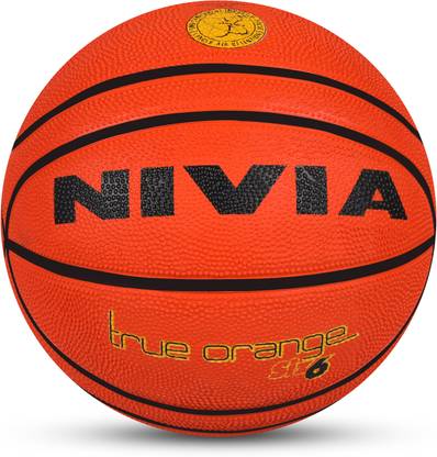 NIVIA True Orange Basketball - Size: 6