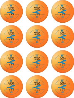 Konex Plastic Orange Table Tennis Ball
