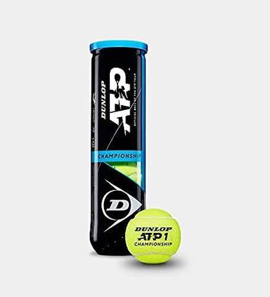 Svaan Dunlop Fort All Court Match Playing Ball (Pack of 3 Tennis Ball in 1 Can) Tennis Ball