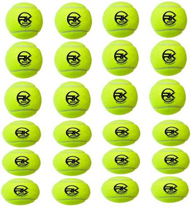 GG Gonex Light Weight Pack Of 24 Piece Cricket Tennis Ball (Pack of 24, Yellow) Tennis Ball