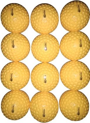 Techbowling My Cricket Buddy balls | (Pack of 12) | PU Dimple balls | 60gm | Cricket Training Ball