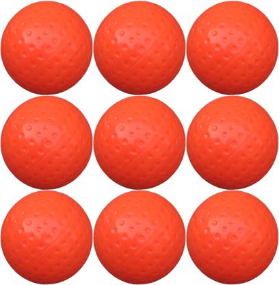 teestribe COMBO PVC HOCKEY UNBREKABLE BALL FOR MEN AND WOMEN (ORANGE 9) Hockey Ball