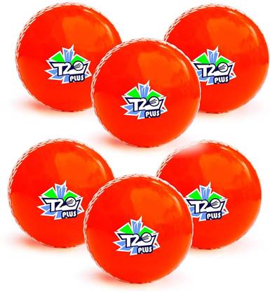 Jaspo T-20 Plus Practice Ball/Wind Balls for - Indoor & Outdoor Street & Beach Cricket Synthetic Ball