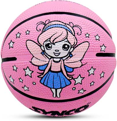 SYNCO Little Champ Angel Basketball - Kids Basketball - Size: 1