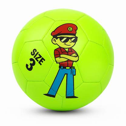 RSKON FunPlay Size 3 Football for Kids | Cartoon Printed | Durable PVC | Football - Size: 3
