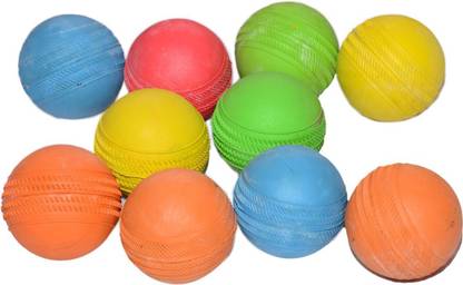 SAGAR Heavy Weight Rubber Balls set of 10 Tennis Ball