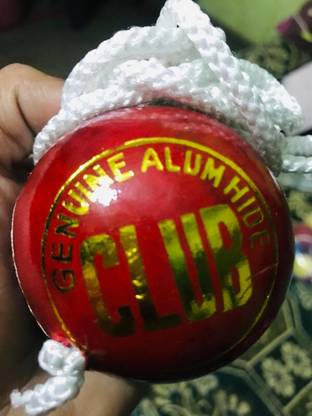 nizex Leather Cricket Hanging Ball / Red Color For Shot Practice , MK106 Cricket Training Ball