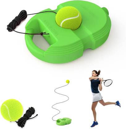 Elisco Tennis Trainer Rebound Ball,Solo Tennis Training Equipment for Self-Pracitce Tennis Ball