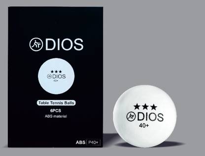 Dios 3 Star ABS Material P40+ Table Tennis Ball